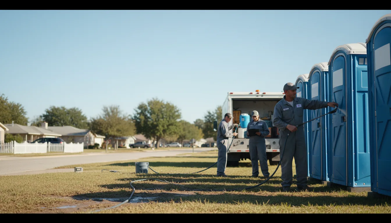 Long-Term Portable Toilet Rental in Pangburn, AR near me
